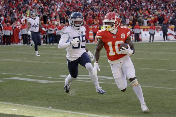 NFL Playoffs: Chiefs beat Titans 35-24 in AFC Championship Game