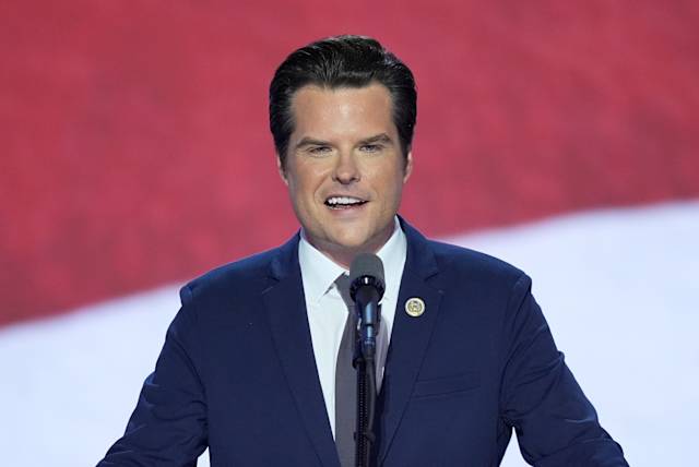After withdrawing as attorney general nominee, Matt Gaetz lands a