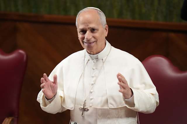 Pope Leo XIV calls for urgent climate action and says God's creation is 'crying out'
