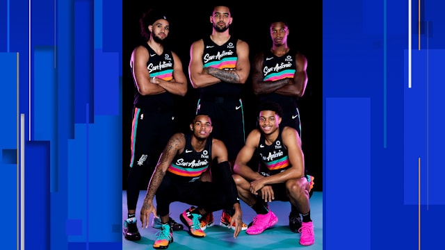 spurs fiesta jersey schedule