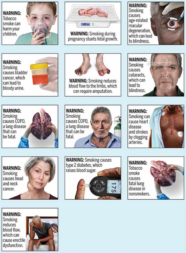can 1 cigarette harm you Requiring ugly images of smoking's harm on cigarettes won't breach First  Amendment, court says