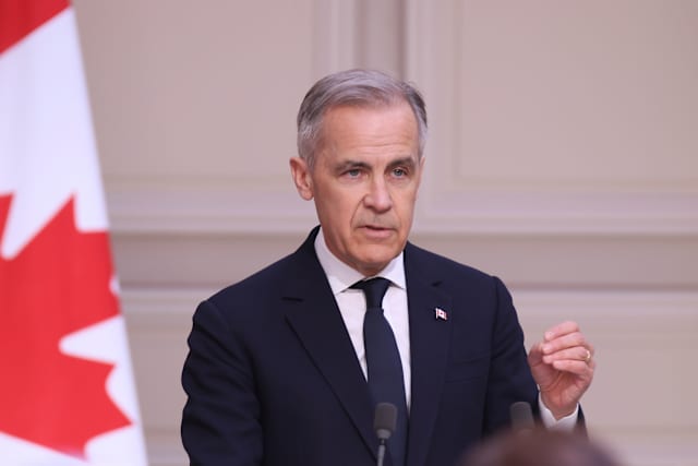 Carney plans to trigger an early election in Canada as he shows off skating skills with an NHL team
