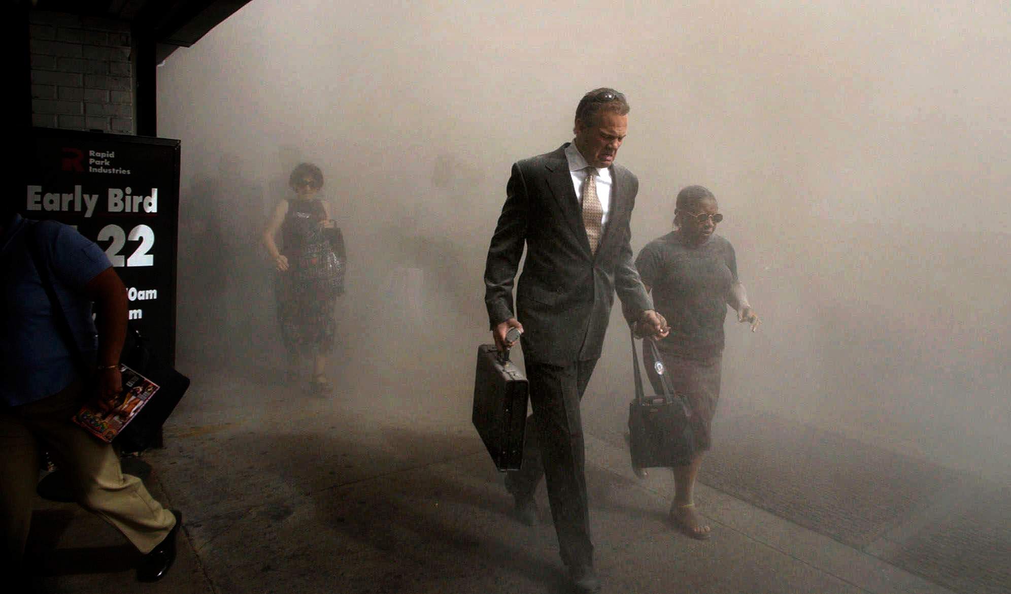 Associated Press journalists who witnessed Sept. 11 remember what they saw, 25 years later