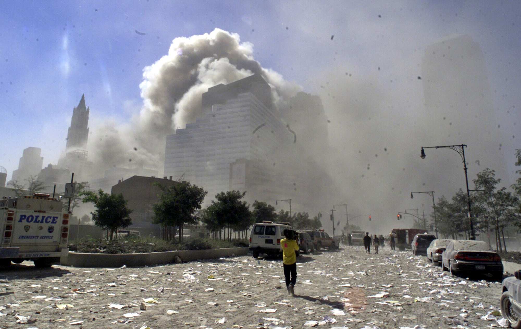 Associated Press journalists who witnessed Sept. 11 remember what they saw, 25 years later