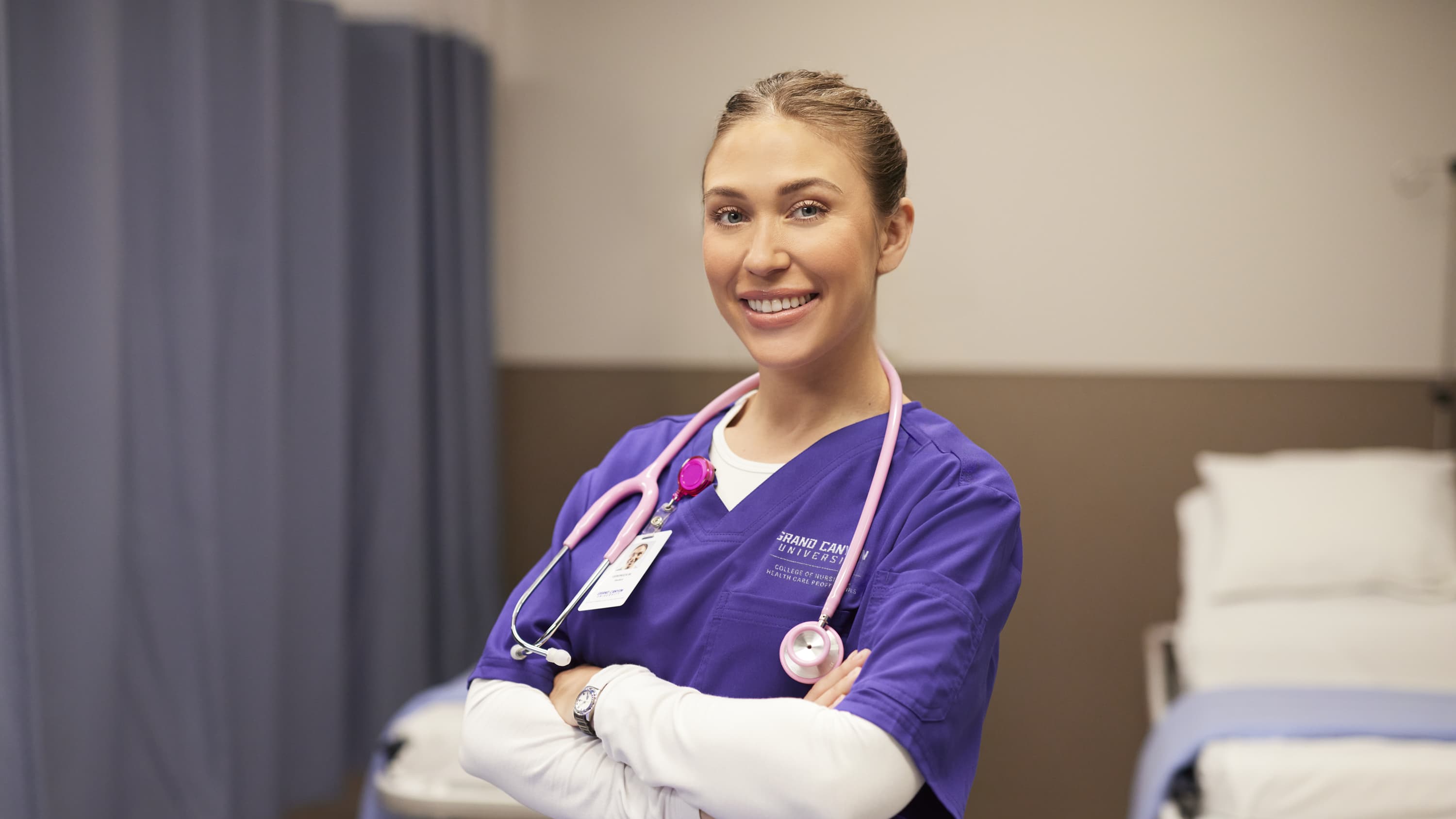 GCU student nurse smiling 