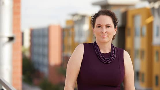 Jennifer Lech, EVP, on GCU campus