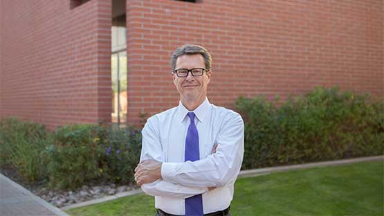 Campus Dr. Tim Griffin on GCU campus