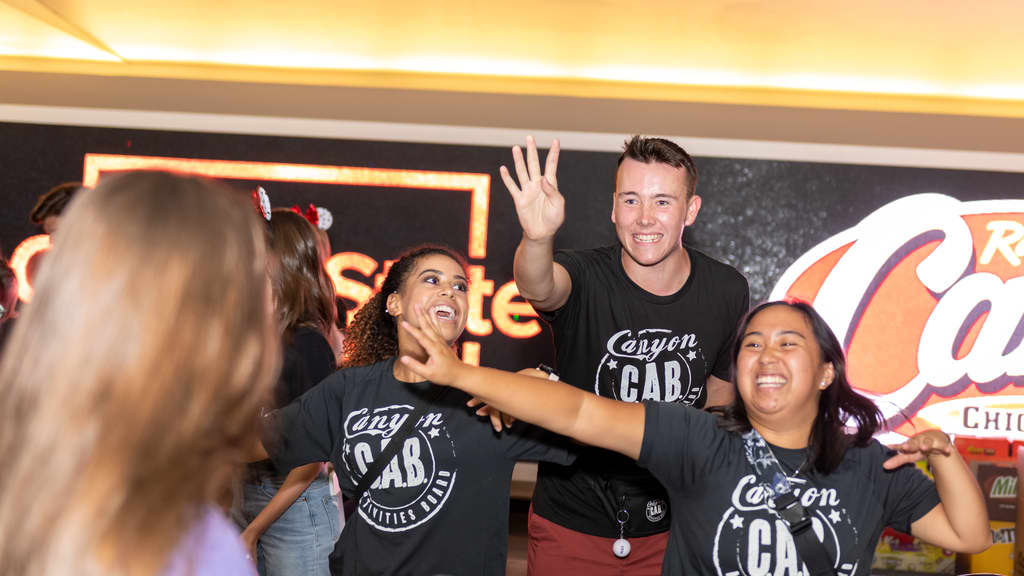 Canyon Activities Board (CAB) at Grand Canyon University