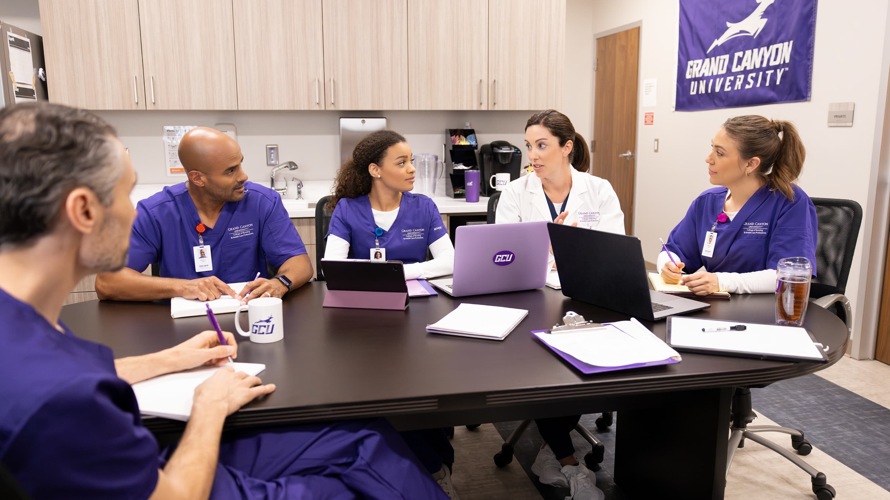 GCU Nurse educators receiving new training