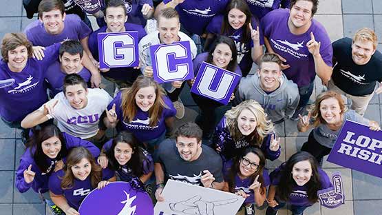 GCU Campus Students