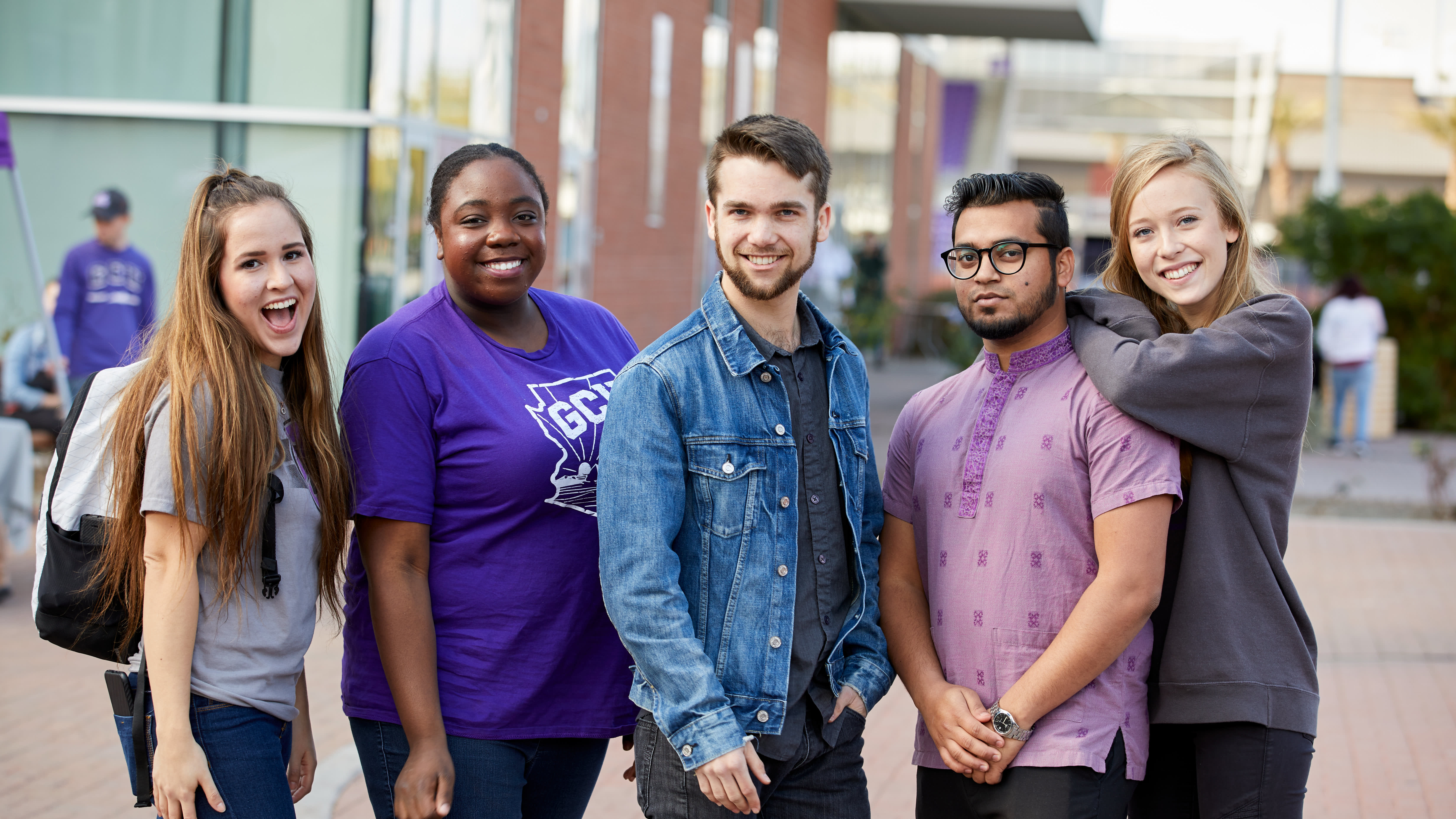 GCU students at Thunder in All of Us event