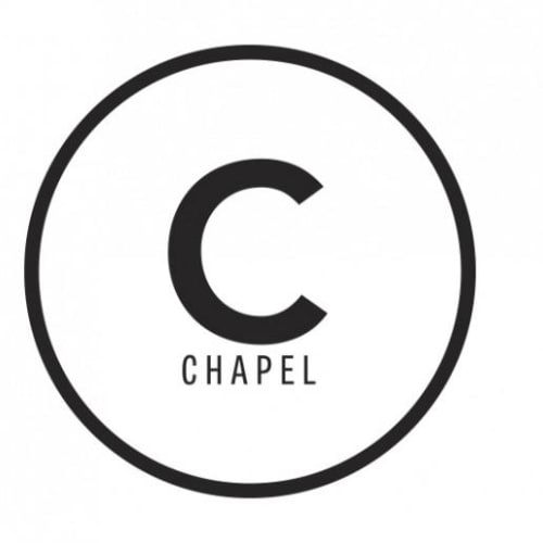 Simple C in circle chapel logo