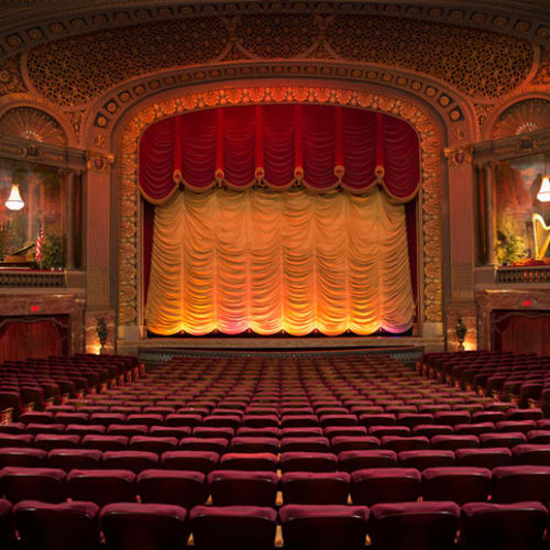 theatre house with balconies