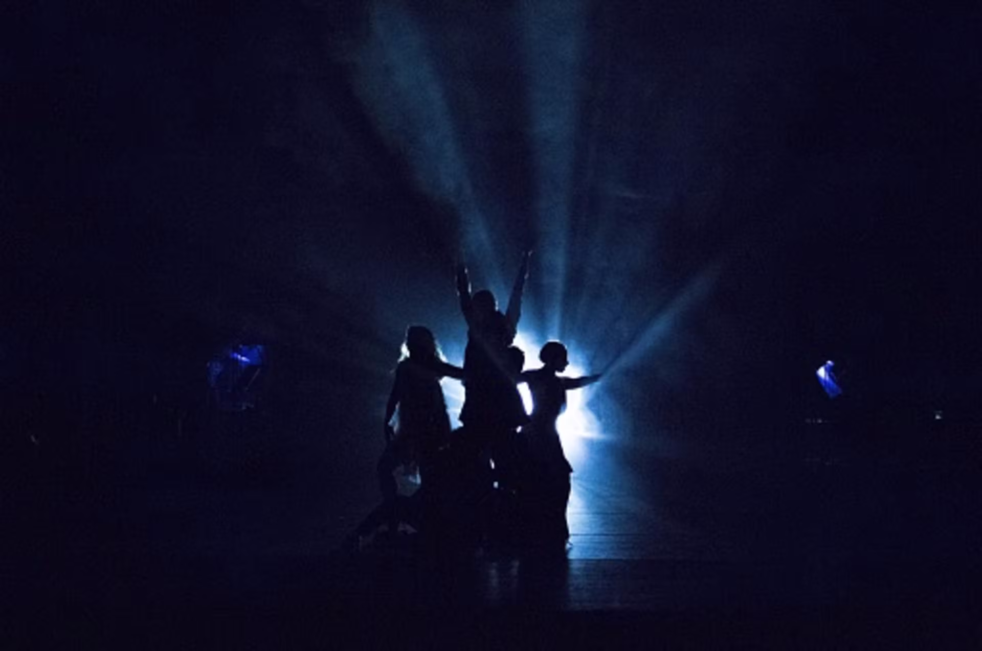 Dancers performing on stage