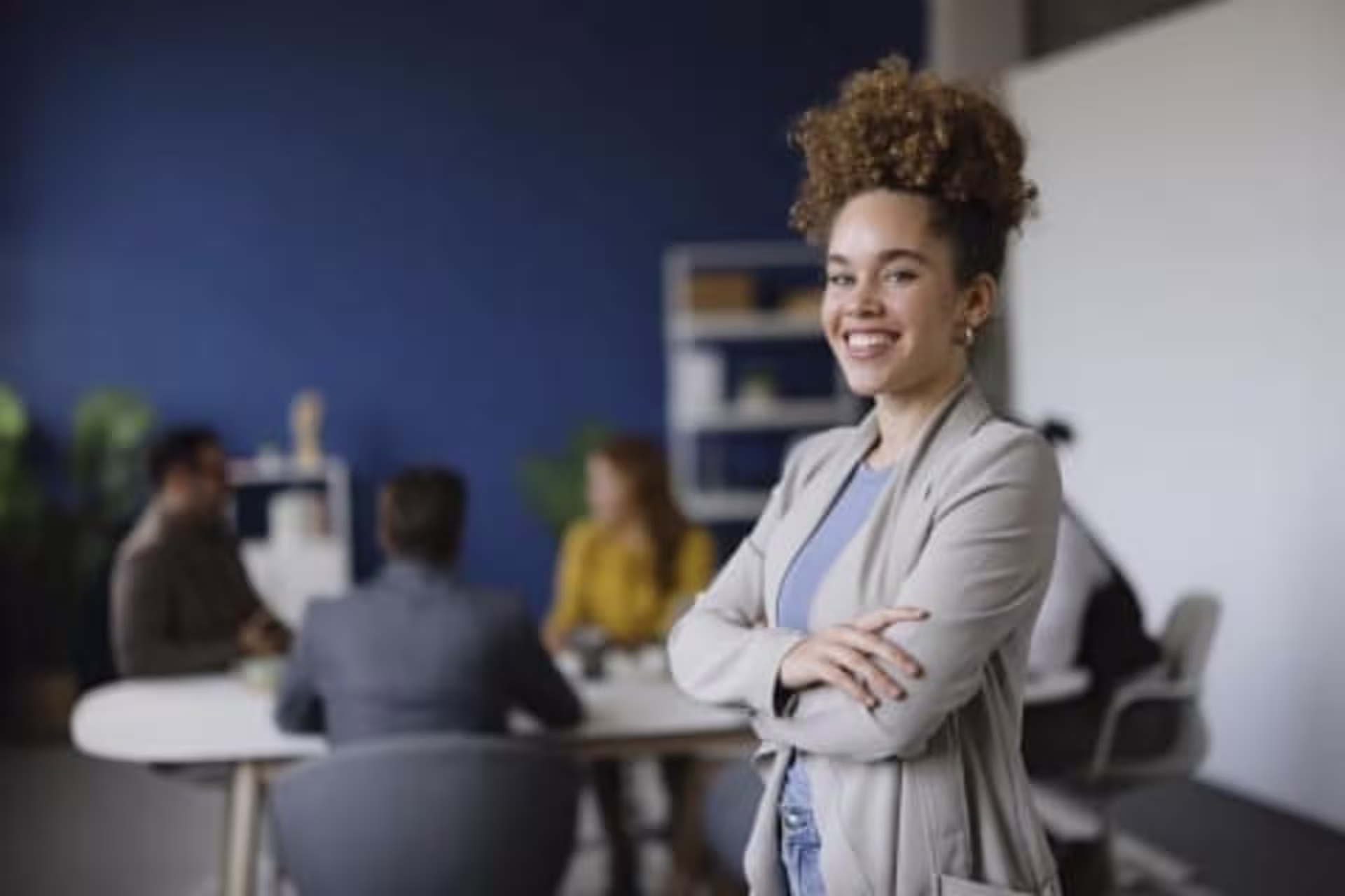 Future business leader developing management skills in a BS in Applied Management degree program.