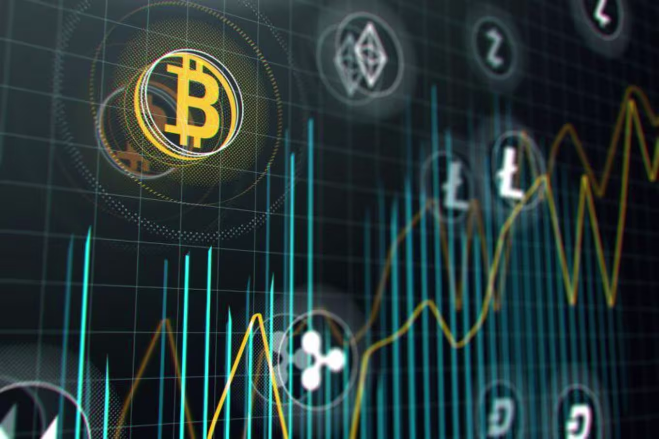 Digital currency graphic