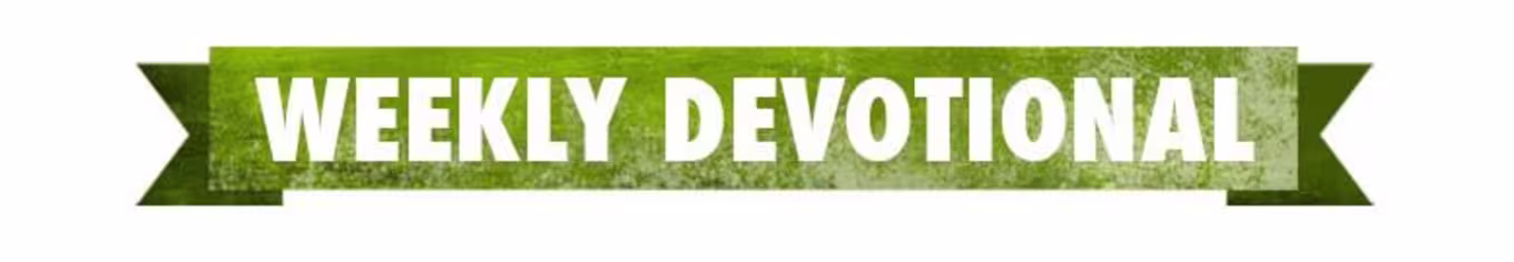 Weekly Devotional banner