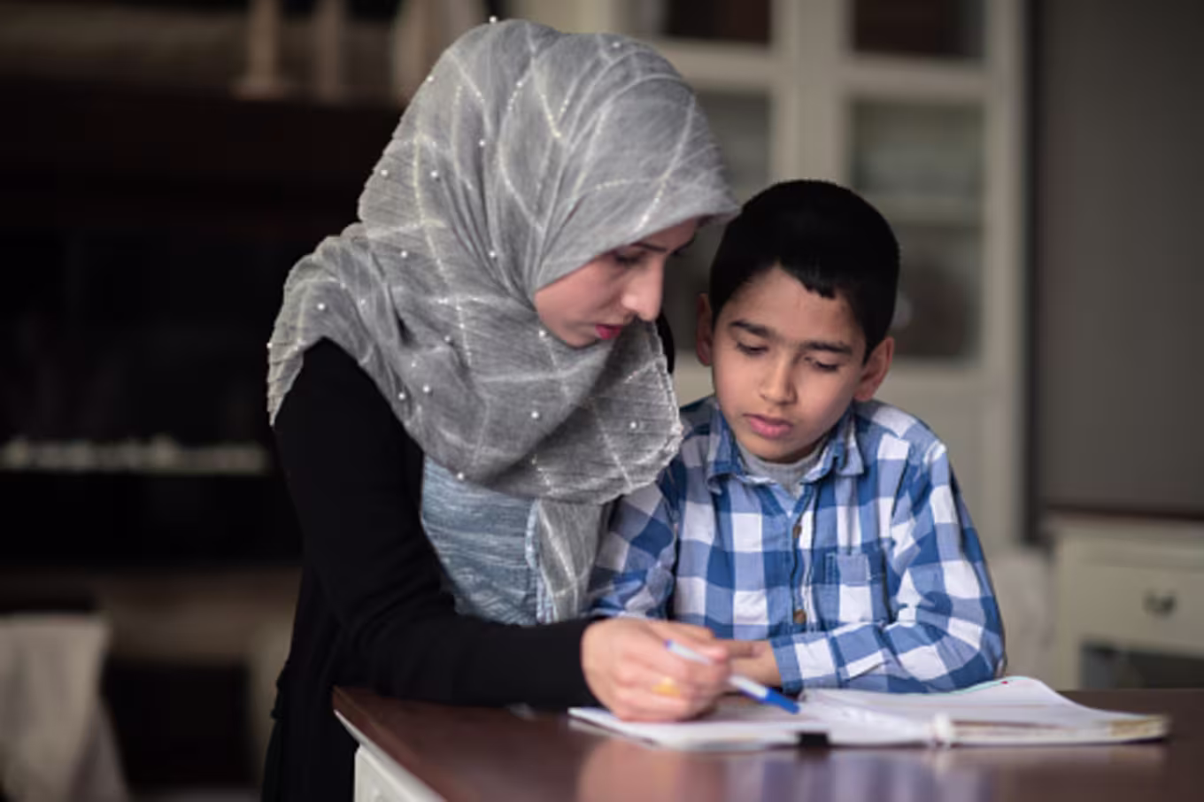 ELL students learning english as a family