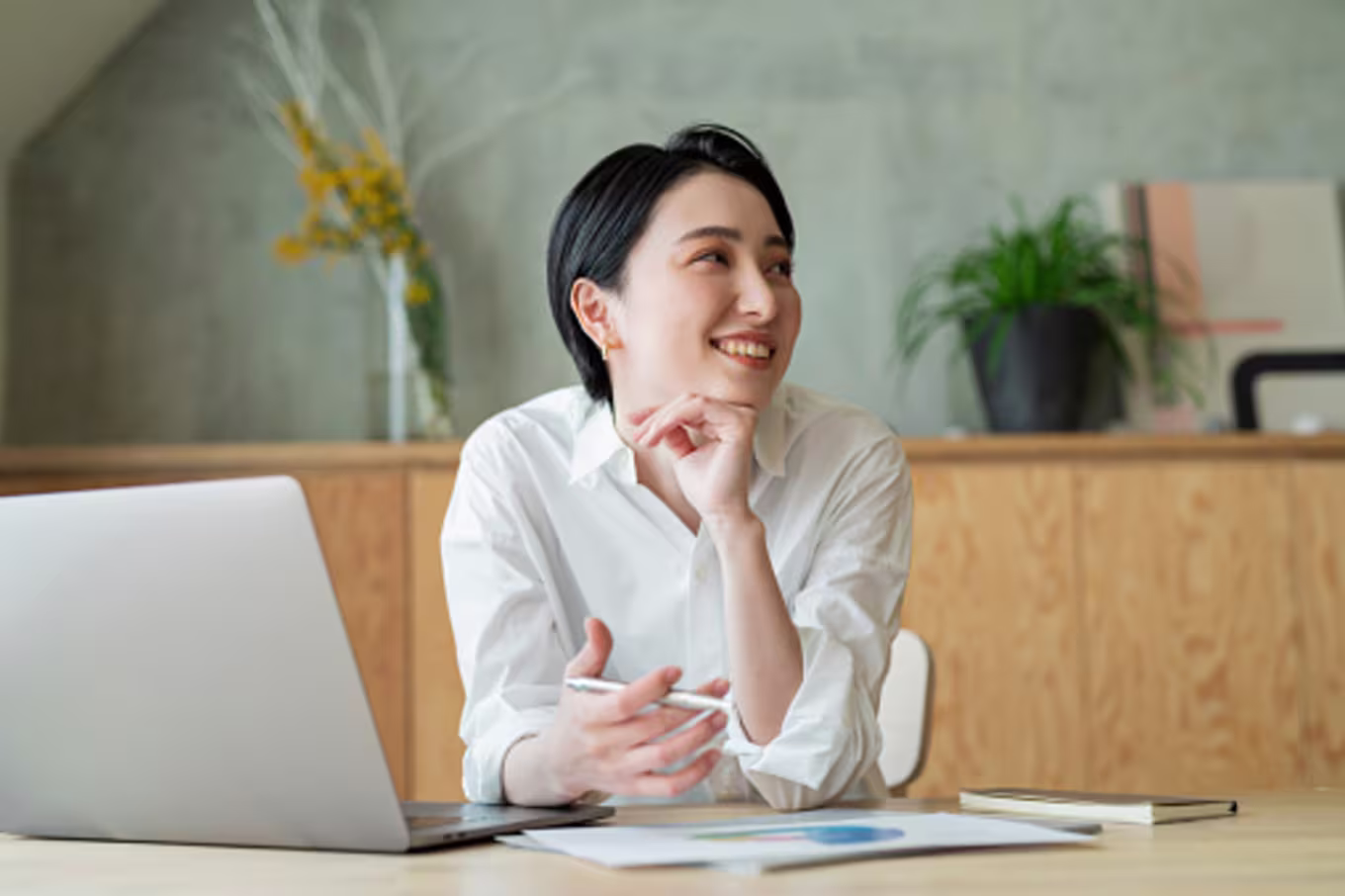 development officer with a communications degree