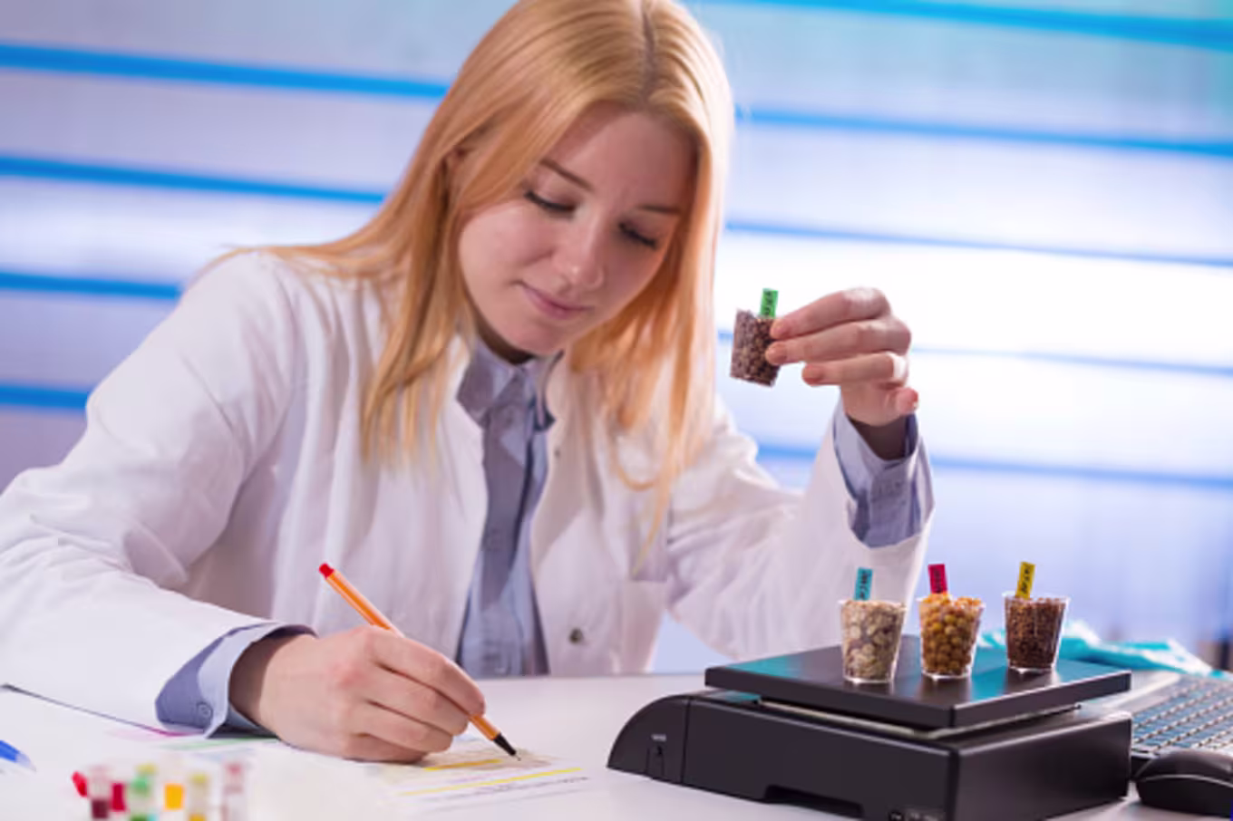 Student pursuing nutritional science career