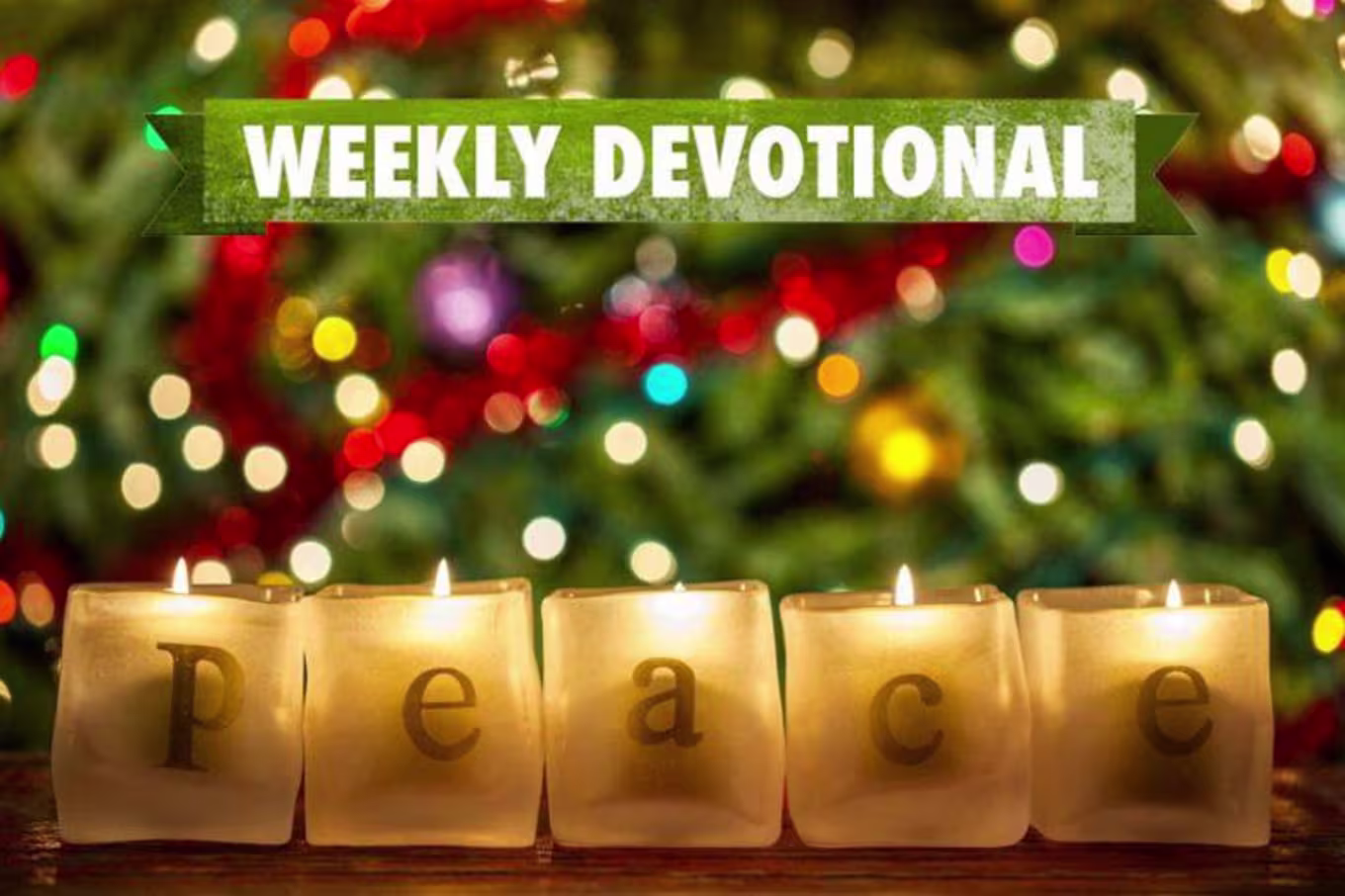 candles that spell peace