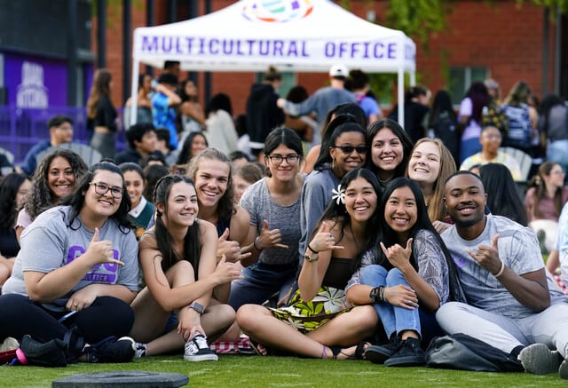 Multicultural Office Luau Event