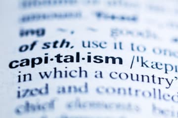 dictionary definition of capitalism