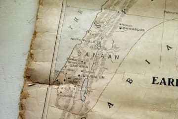 map of canaan