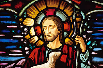 Our identity in Christ symbolized as Christ being the shepherd