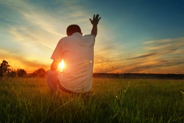 Praying to God