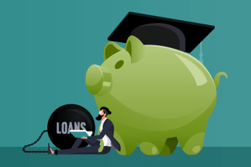 title graphic of "The Ultimate Guide to Student Loans in 2022"