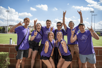 GCU Freshmen celebrating Welcome Week