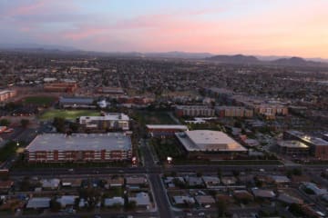 Ariel view of GCU campus