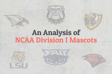 analysis of NCAA division 1 mascots