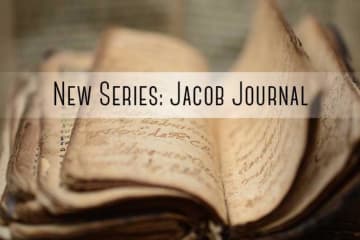 Bible with "new series: jacob journal" written over it