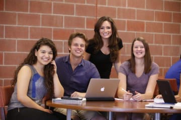 group of GCU students