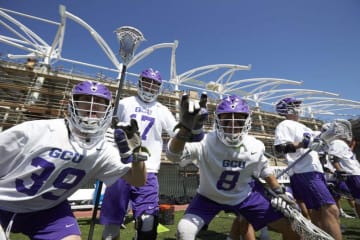 GCU’s men’s lacrosse team 