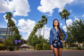 tatum on GCU campus