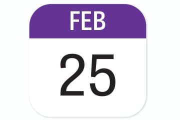 february 25