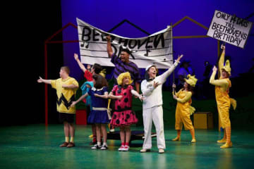 The cast of 'You’re a Good Man, Charlie Brown"