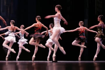 group of ballerinas dancing