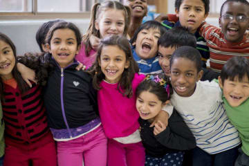 Young Children Gather for a Picture