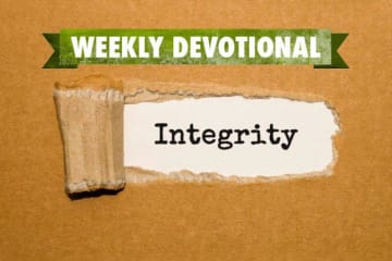 Weekly Devotional: Word Integrity revealed from box