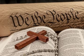 constitution and the cross for human rights and christianity