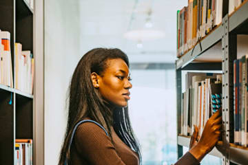 Doctoral transfer student searches for a book