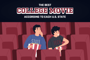 College students watching college movies