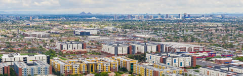 GCU Campus aerial view 
