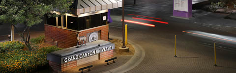 GCU campus entry