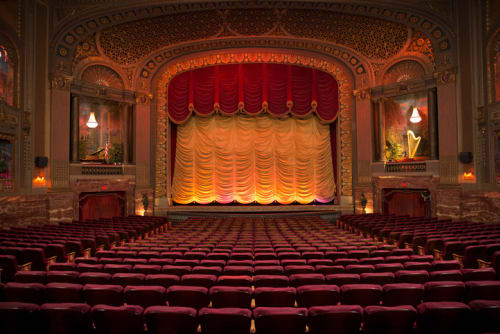 theatre house with balconies