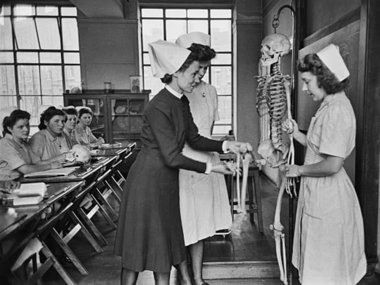 Nurses' Anatomy Class
